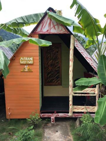 Beach Shack Chalet - Garden View Aframe Small Unit Kampong Juara Exteriér fotografie